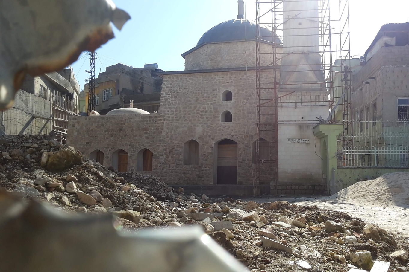 Siirt’te Hıdr’ül Ahdar Camii restorasyonu hâlâ bitirilemedi Siirt’te Hıdr’ül Ahdar Camii restorasyonu hâlâ bitirilemedi